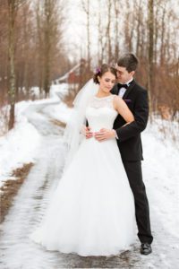 winter wedding temples sugar bush