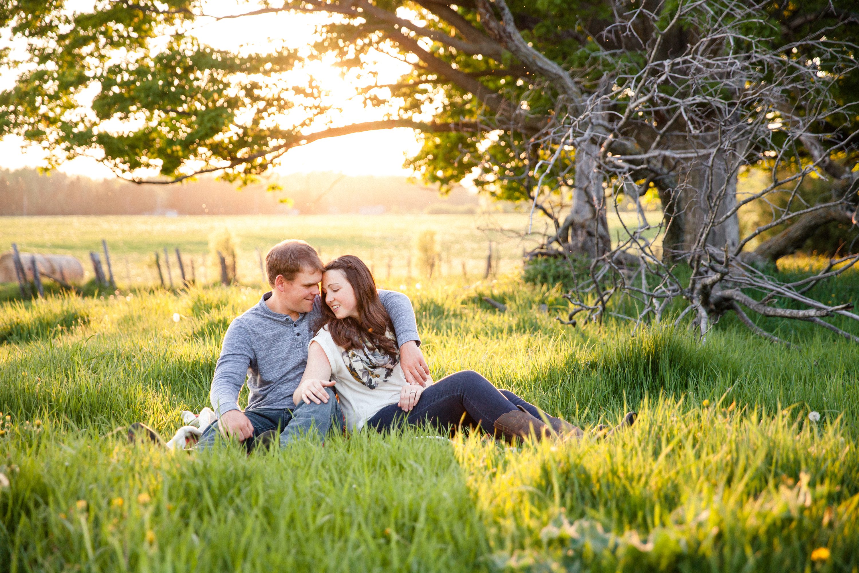 A Farm Engagement Session in Finch, Ottawa, ON