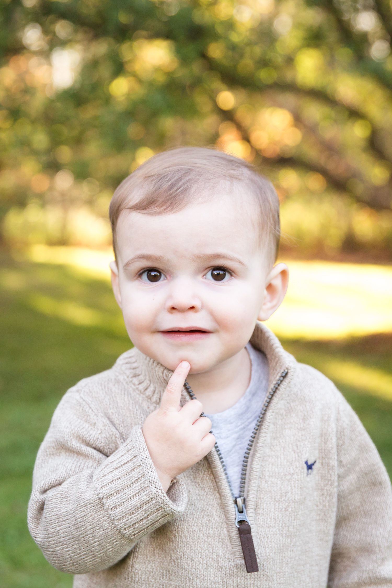 Boy Toddler fall family session