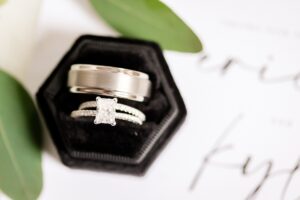code's mill wedding details - ring box