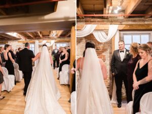 Code's Mill Wedding Indoor Ceremony