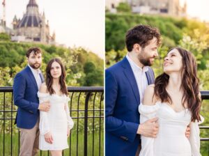 Downtown Ottawa Engagement Pictures at Major's Hill Park