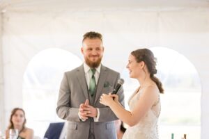 bride and groom speeches