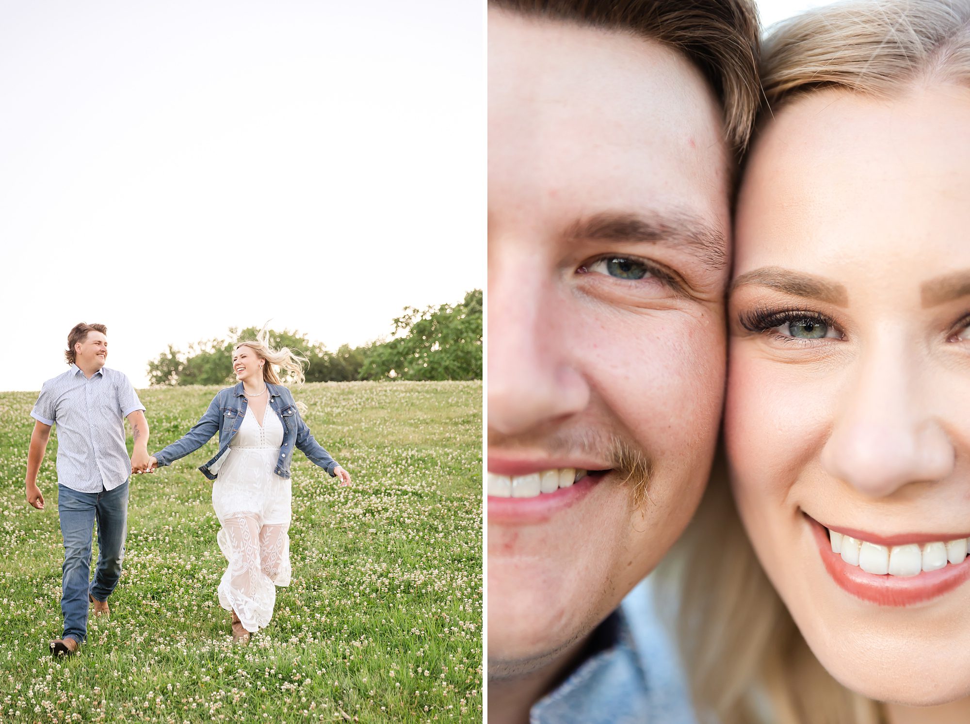 fun and candid engagement and wedding photography
